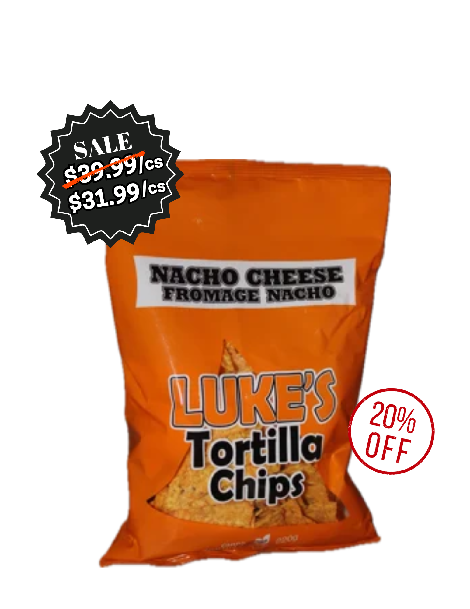 Nacho Cheese Tortilla Chips