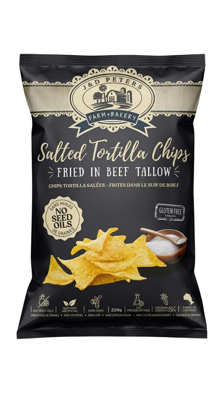 Tallow Fried Tortilla Chips